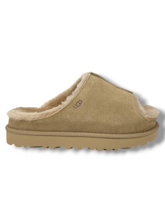 UGG Shoes - UGG Greenport Suede Slide Shearling Slip On Size 5 Cozy Cabincore Loungewear